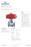 KTM PNEUMATIC ACTUATORS AK SERIES (FOR SMALL AND MIDDLE SIZED VALVES)