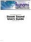 Steam Sound User s Guide