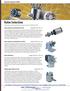 Valve Selection Following is an overview of the many types of valves available from VICI.