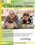The Carlton Times. November Theme of the Month: