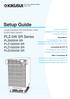 Setup Guide. PLZ-5W SR Series PLZ6005W SR PLZ10005W SR PLZ15005W SR PLZ20005W SR. Large-Capacity DC Electronic Load Smart Rack System