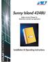 Sunny Island 4248U SOLARTECHNOLOGY. Installation & Operating Instructions. Battery Inverter/Charger for Stand-Alone and Back-up Applications