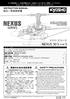 NEXUS 30 S TYPE S SERIES INSTRUCTION MANUAL. SAFETY PRECAUTIONS This radio control model is not a toy. INDEX