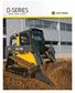 D-SERIES COMPACT TRACK LOADERS