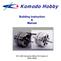 Komodo Hobby. Building Instruction & Manual. KH -283 Outrunner Motor Kit Version 2 (Stick Style)