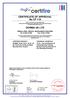 CERTIFICATE OF APPROVAL No CF 119 DORMA UK LTD