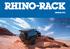 RHINO-RACK HAS BEEN CREATING WORLD-CLASS ROOF RACKS SINCE 1992.