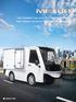 THE COMPACT ALL-ELECTRIC UTILITY VEHICLE FOR URBAN LOGISTICS AND URBAN SERVICES