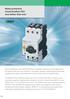 Motor-protective circuit-breakers PKZ: now better than ever