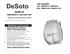DeSoto NEMA 4X EMERGENCY LIGHTING UNIT. U.S. Versions: 6V- DM90X618 / DM90X654 12V- DM90X1254 / DM90X12100 INSTALLATION INSTRUCTIONS