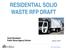 RESIDENTIAL SOLID WASTE RFP DRAFT