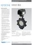 Keystone High Performance Butterfly Valves Series 36 and 37, 2 to 36