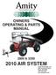2010 AIR SYSTEM OWNERS OPERATING & PARTS MANUAL 2800 & 3350