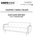 COURTNEY / EMMA / NELSON CLICK CLACK SOFA BED MODEL # AXCSOF-01-MH