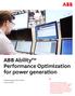 ABB Ability Performance Optimization for power generation