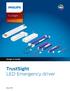 TrustSight. Emergency driver. Design-in Guide. TrustSight. LED Emergency driver