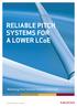 RELIABLE PITCH SYSTEMS FOR A LOWER LCoE