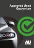 Approved Used Guarantee