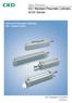 ISO Standard Pneumatic Cylinders SCW Series