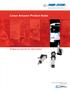 Linear Actuator Product Guide