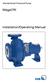 Standardised Chemical Pump. MegaCPK. Installation/Operating Manual