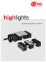 highlights Double tube linear actuators