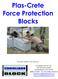 Plas-Crete Force Protection Blocks