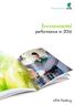 Environmental performance in 2016
