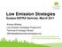 Low Emission Strategies Sussex-DEFRA Seminar, March 2011