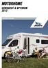 MOTORHOME CONQUEST & OPTIMUM 2013 YOUR ROAD TO FREEDOM
