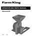 Operator and Parts Manual. Hammermill FK354