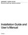 Installation Guide and User s Manual