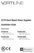 CCTV Rack Mount Power Supplies