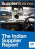 SupplierBusiness. The Indian Supplier Report