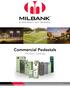 Commercial Pedestals Product Catalog