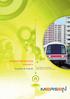 TRANSPORTATION. Traction & Transit RAILWAYS. for METROS AND TRAMWAYS