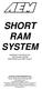 SHORT RAM SYSTEM. Installation Instructions for: Part Number Acura RSX Type-S