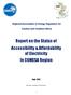 Report on the Status of Accessibility & Affordability of Electricity In COMESA Region