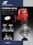 POWER-SEAL Series P1S / P1F / P1M / P1H Manual and Automated High Performance Butterfly Valves ANSI/ASME Class 150 and 300
