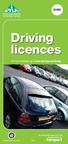 D100. Driving licences. For more information go to   7/08