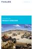 VEHICLES & TACTICAL SYSTEMS PRODUCT CATALOGUE