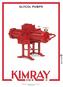 GLYCOL PUMPS SECTION G. Configuration of Glycol pump is a trademark of Kimray, Inc.
