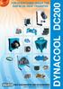 DYNACOOL DC200 FOR EVERYTHING UNDER THE SUN IN OIL HEAT TRANSFER HEAT EXCHANGERS AND ACCESSORIES. Replaces catalogues DC10, DC57, DC118, DC160, VC02