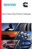 Dayco Heavy Duty Product Catalogue