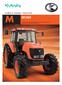 KUBOTA DIESEL TRACTOR M M128X. Dominate tough agricultural jobs with this top-of-the-line tractor equipped with Intelli-Shift transmission.