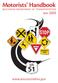 Motorists Handbook.   WISCONSIN DEPARTMENT OF TRANSPORTATION ROUNDABOUT AHEAD