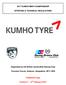 2017 KUMHO BMW CHAMPIONSHIP SPORTING & TECHNICAL REGULATIONS
