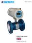 MAG ver MAG flow meter. Installation Manual READ AND KEEP THESE INSTRUCTIONS IN A SAFE PLACE