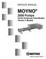 SERVICE MANUAL. MOYNO 2000 Pumps G2/G3 Enhanced Feed Models Version 5 Models