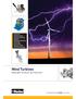 Wind Turbines. Dedicated Products and Solutions